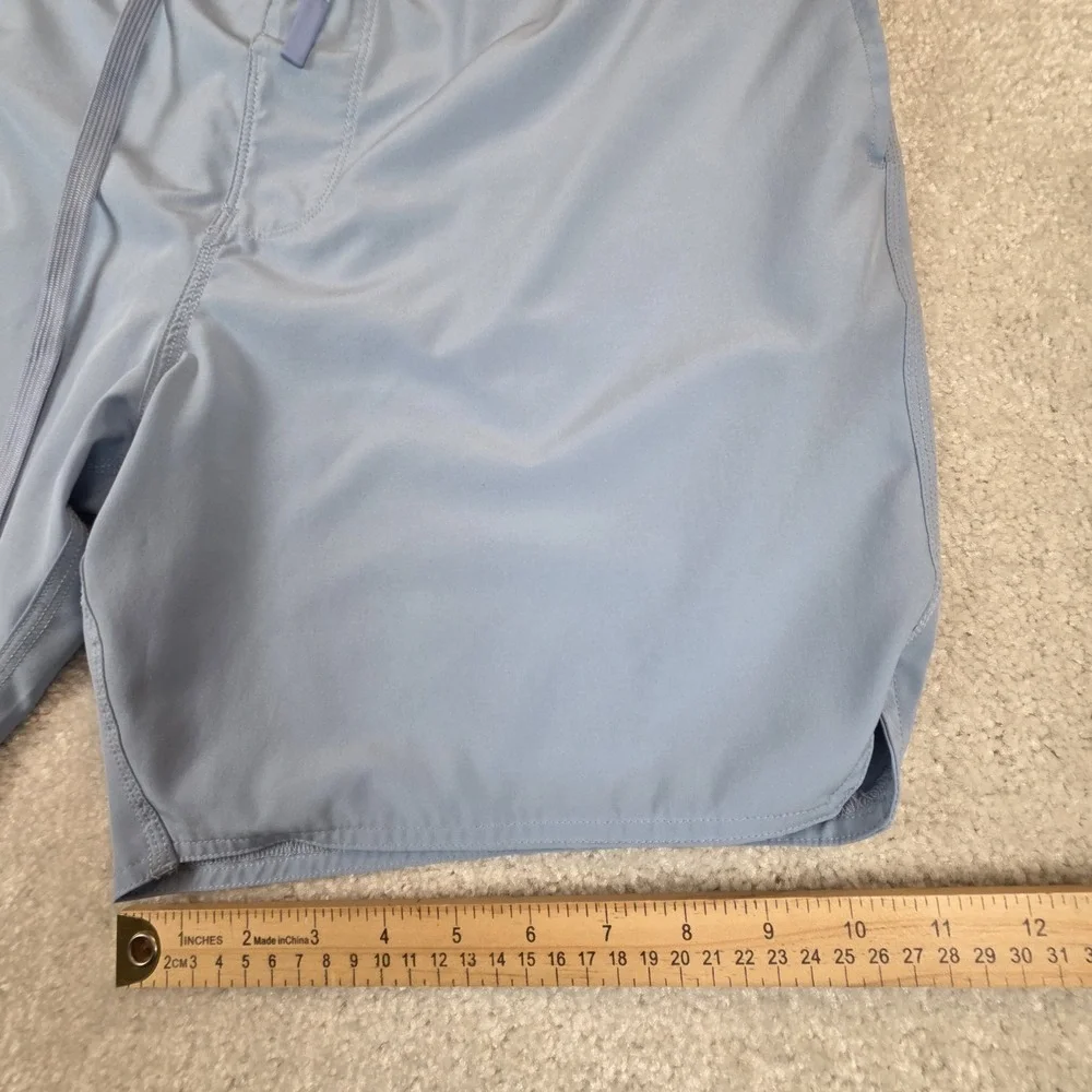 Bamboo Ave Boundless Swim Shorts Mens XL Blue Gray Stretch The Bound-Short